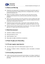 Preview for 8 page of Topwisdom TL-403 User Manual