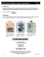 Preview for 8 page of Topworx DXR-GO Installation, Operation & Maintenance Manual