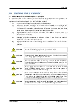 Preview for 49 page of Toray 050-1F Instruction Manual