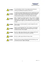 Предварительный просмотр 12 страницы Toray TMR090 Series Instruction Manual