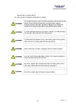 Preview for 48 page of Toray TMR090 Series Instruction Manual
