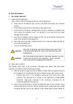 Предварительный просмотр 30 страницы Toray TMR140 Series Instruction Manual