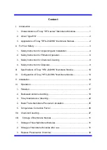 Preview for 2 page of Toray TORAYFIL HFU-2020HN Instruction Manual