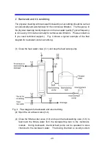 Предварительный просмотр 22 страницы Toray TORAYFIL HFU-B2315AN Instruction Manual