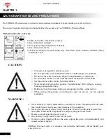 Предварительный просмотр 3 страницы Torbal DRX 5 Series Instruction Manual