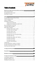 Preview for 2 page of Torc HYFLOW 230-2 Maintenance And Repair Instructions