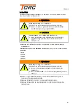 Предварительный просмотр 93 страницы Torc HYFLOW 230-2 Maintenance And Repair Instructions