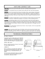 Preview for 6 page of TorcUP EP1000 Owner'S Operation And Maintenance Manual