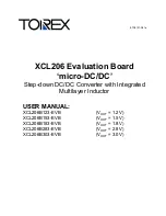 Preview for 1 page of Torex XCL206B123-EVB User Manual