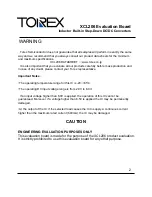 Preview for 2 page of Torex XCL206B123-EVB User Manual