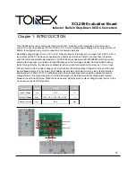 Preview for 4 page of Torex XCL206B123-EVB User Manual