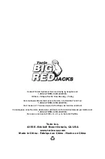 Preview for 58 page of Torin BIG RED T51201 Owner'S Manual