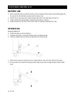 Предварительный просмотр 23 страницы Torin BIG RED JACKS T30306 Owner'S Manual