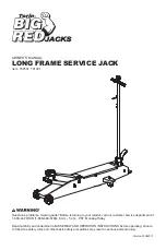 Preview for 1 page of Torin BIG RED JACKS T80501 Owner'S Manual