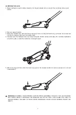 Предварительный просмотр 9 страницы Torin BIG RED T815015L Owner'S Manual