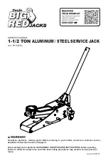 Preview for 1 page of Torin BIG RED T815016L Owner'S Manual