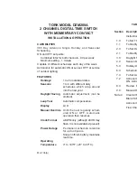 Preview for 1 page of Tork DZM200A Installation & Operation Manual