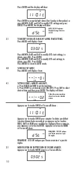 Preview for 12 page of Tork EW101B Instruction Manual