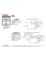 Tork SS721Z Programming Instructions preview