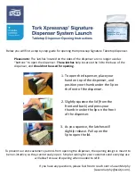 Предварительный просмотр 3 страницы Tork Xpressnap N4 System Loading Instructions