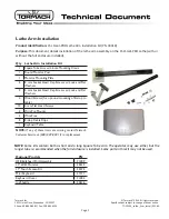 Предварительный просмотр 1 страницы Tormach 33318 Technical Document