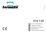 Tormatic STS T2E Installation Instructions Manual preview