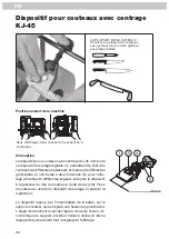 Preview for 30 page of tormek KJ-140 Instructions Manual