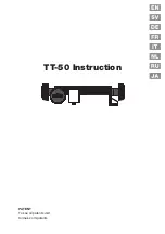 tormek TT-50 Instruction Manual preview