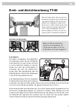 Предварительный просмотр 7 страницы tormek TT-50 Instruction Manual