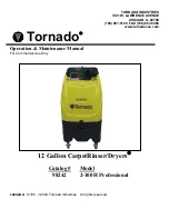 Preview for 1 page of Tornado 2-100 H Professional Operation & Maintenance Manual