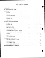 Preview for 2 page of Tornado 24 Volt Preventive Maintenance And Troubleshooting Manual