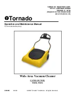 Preview for 1 page of Tornado 93030 Operation And Maintenance Manual