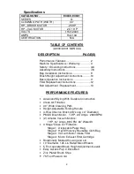 Preview for 2 page of Tornado 93030 Operation And Maintenance Manual