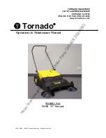 Предварительный просмотр 1 страницы Tornado 96160 Operation & Maintenance Manual