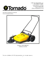 Tornado 96190 Operation & Maintenance Manual предпросмотр