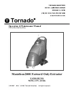 Preview for 1 page of Tornado 98190 Operation & Maintenance Manual