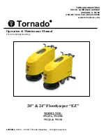 Tornado 99125A Owner'S Operation And Maintenance Manual preview