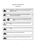 Preview for 6 page of Tornado 99125A Owner'S Operation And Maintenance Manual