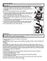 Preview for 12 page of Tornado 99409 Operation & Maintenance Manual