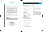 Preview for 9 page of Tornado Campus TO4560 Manual