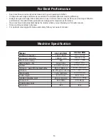 Preview for 16 page of Tornado CK-14/1 PRO Operation & Maintenance Manual