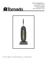 Tornado CK LW 13/1 Roam User'S And Operator'S Manual предпросмотр