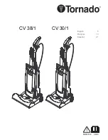 Tornado CV 30/1 Operation Manual preview