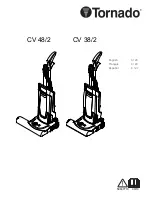 Preview for 1 page of Tornado CV 38/2 Instruction Manual