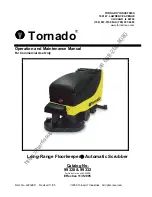 Preview for 1 page of Tornado Floorkeeper 99328 Operation And Maintenance Manual