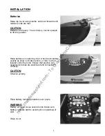 Preview for 8 page of Tornado Floorkeeper 99328 Operation And Maintenance Manual