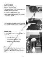 Preview for 19 page of Tornado Floorkeeper 99328 Operation And Maintenance Manual