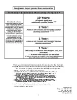 Preview for 4 page of Tornado Marathon 1200 Operation & Maintenance Manual