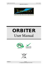 Preview for 1 page of Tornado ORBITER User Manual