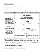 Preview for 3 page of Tornado P15 94230 Operation & Maintenance Manual